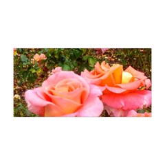 Pink Rose Field Yoga Headband