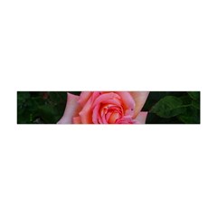 Pink Angular Rose Flano Scarf (mini) by okhismakingart