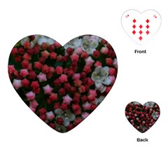 Floral Stars Playing Cards (heart)