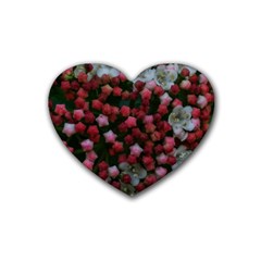 Floral Stars Heart Coaster (4 Pack) 