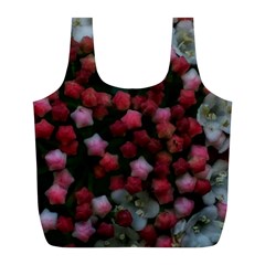 Floral Stars Full Print Recycle Bag (l)