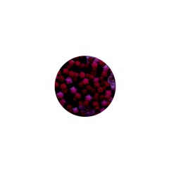 Floral Stars -purple 1  Mini Buttons by okhismakingart