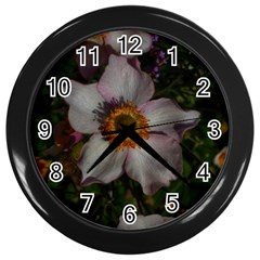 Light Purple Blossoms Wall Clock (black) by okhismakingart