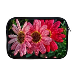 Three Dripping Flowers Apple Macbook Pro 17  Zipper Case by okhismakingart