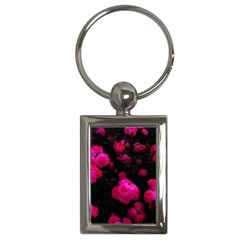 Bunches Of Roses Key Chains (rectangle)  by okhismakingart