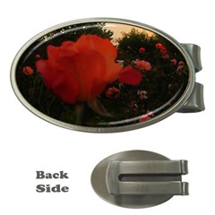 Rose Landscape Money Clips (Oval) 