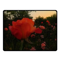 Rose Landscape Double Sided Fleece Blanket (Small) 