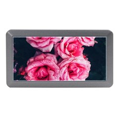 Pink Roses Ii Memory Card Reader (mini) by okhismakingart