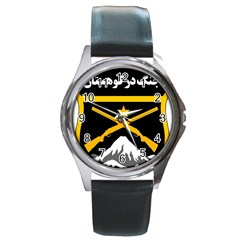 Iranian Military Mountain Warfare Badge Round Metal Watch by abbeyz71