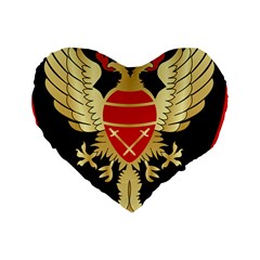 Iranian Army Karate Badge Standard 16  Premium Heart Shape Cushions by abbeyz71