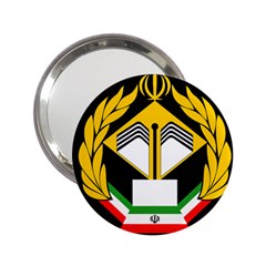 Iranian Army Badge Of Associate Degree Conscript 2 25  Handbag Mirrors by abbeyz71