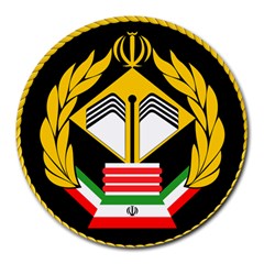 Iranian Army Badge Of Master s Degree Conscript Round Mousepads by abbeyz71