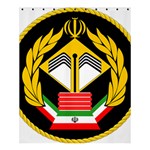 Iranian Army Badge of Doctorate s Conscript Shower Curtain 60  x 72  (Medium)  60 x72  Curtain