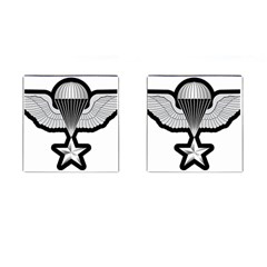 Iranian Army Parachutist 3rd Class Badge Cufflinks (square)