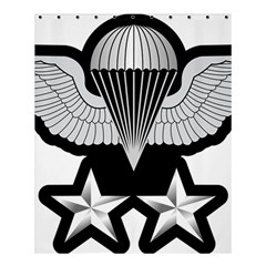 Iranian Army Parachutist 2nd Class Badge Shower Curtain 60  X 72  (medium)  by abbeyz71