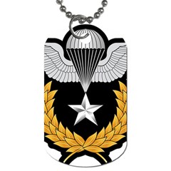 Iranian Army Parachutist Master 3rd Class Badge Dog Tag (one Side)