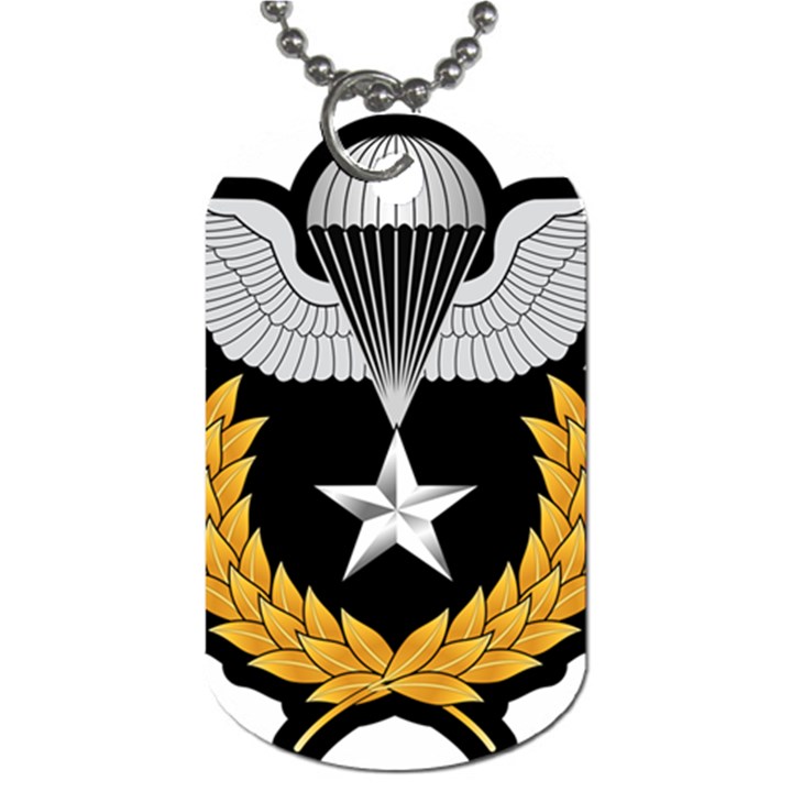 Iranian Army Parachutist Master 3rd Class Badge Dog Tag (One Side)