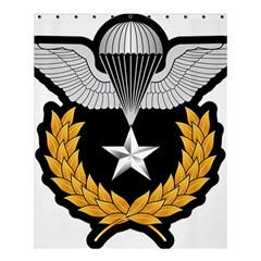 Iranian Army Parachutist Master 3rd Class Badge Shower Curtain 60  X 72  (medium)  by abbeyz71