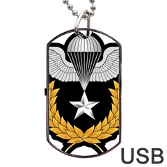 Iranian Army Parachutist Master 3rd Class Badge Dog Tag Usb Flash (one Side) by abbeyz71