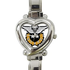 Iranian Army Parachutist Master 2nd Class Badge Heart Italian Charm Watch by abbeyz71