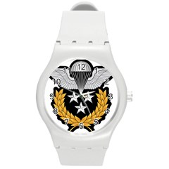 Iranian Army Parachutist Master 1st Class Badge Round Plastic Sport Watch (m) by abbeyz71