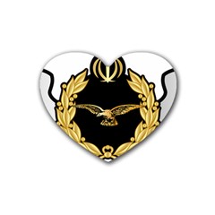 Iranian Army Aviation Pilot Wing Heart Coaster (4 Pack) 