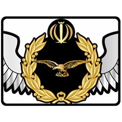 Iranian Army Aviation Pilot Wing Fleece Blanket (large)  by abbeyz71