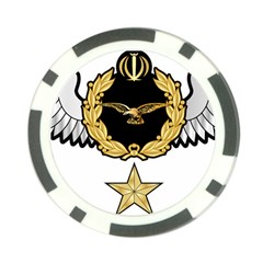 Iranian Army Aviation Pilot Third Class Wing Poker Chip Card Guard (10 Pack) by abbeyz71