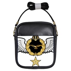 Iranian Army Aviation Pilot Third Class Wing Girls Sling Bag by abbeyz71