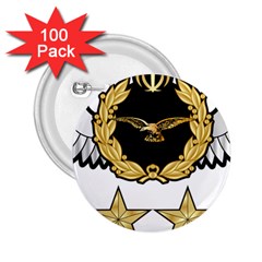 Iranian Army Aviation Pilot Second Class Wing 2 25  Buttons (100 Pack)  by abbeyz71