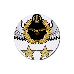 Iranian Army Aviation Pilot Second Class Wing Rubber Coaster (round)  by abbeyz71