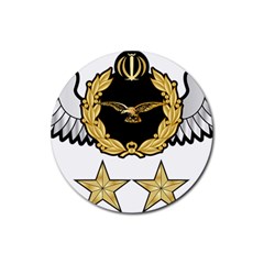 Iranian Army Aviation Pilot Second Class Wing Rubber Round Coaster (4 Pack)  by abbeyz71