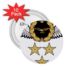 Iranian Army Aviation Pilot First Class Wing 2 25  Buttons (10 Pack)  by abbeyz71