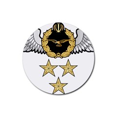 Iranian Army Aviation Pilot First Class Wing Rubber Coaster (round)  by abbeyz71
