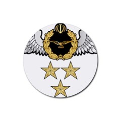 Iranian Army Aviation Pilot First Class Wing Rubber Round Coaster (4 Pack)  by abbeyz71