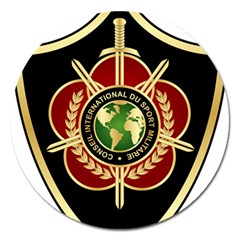 Iranian Cism Emblem Magnet 5  (round) by abbeyz71