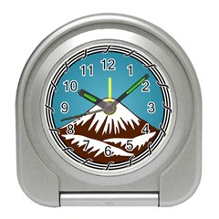 Iranian Military Mountain Warfare Insignia Travel Alarm Clock by abbeyz71