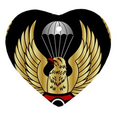 Iranian Army Freefall Parachutist 3rd Class Badge Ornament (heart) by abbeyz71