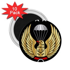 Iranian Army Freefall Parachutist 2nd Class Badge 2 25  Magnets (10 Pack)  by abbeyz71