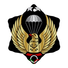 Iranian Army Freefall Parachutist 2nd Class Badge Ornament (snowflake) by abbeyz71