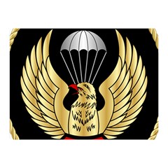 Iranian Army Freefall Parachutist 2nd Class Badge Double Sided Flano Blanket (mini)  by abbeyz71