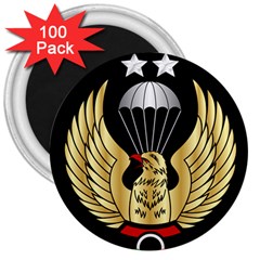 Iranian Army Freefall Parachutist 1st Class Badge 3  Magnets (100 Pack) by abbeyz71