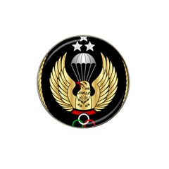 Iranian Army Freefall Parachutist 1st Class Badge Hat Clip Ball Marker by abbeyz71