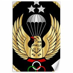 Iranian Army Freefall Parachutist 1st Class Badge Canvas 20  X 30  by abbeyz71