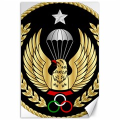Iranian Army Freefall Parachutist Master 3rd Class Badge Canvas 20  X 30  by abbeyz71