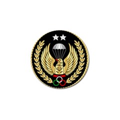 Iranian Army Parachutist Freefall Master 2nd Class Badge Golf Ball Marker by abbeyz71