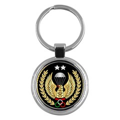 Iranian Army Parachutist Freefall Master 2nd Class Badge Key Chains (round)  by abbeyz71