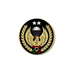 Iranian Army Parachutist Freefall Master 2nd Class Badge Golf Ball Marker (10 pack) Front