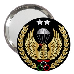 Iranian Army Parachutist Freefall Master 2nd Class Badge 3  Handbag Mirrors by abbeyz71