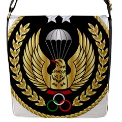 Iranian Army Parachutist Freefall Master 2nd Class Badge Flap Closure Messenger Bag (s) by abbeyz71